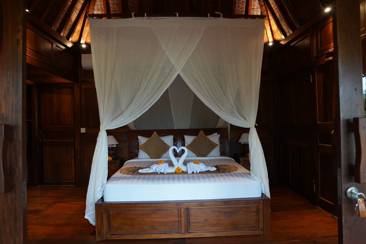 Romantic Ricefield Private pool villa Ubud property photograph
