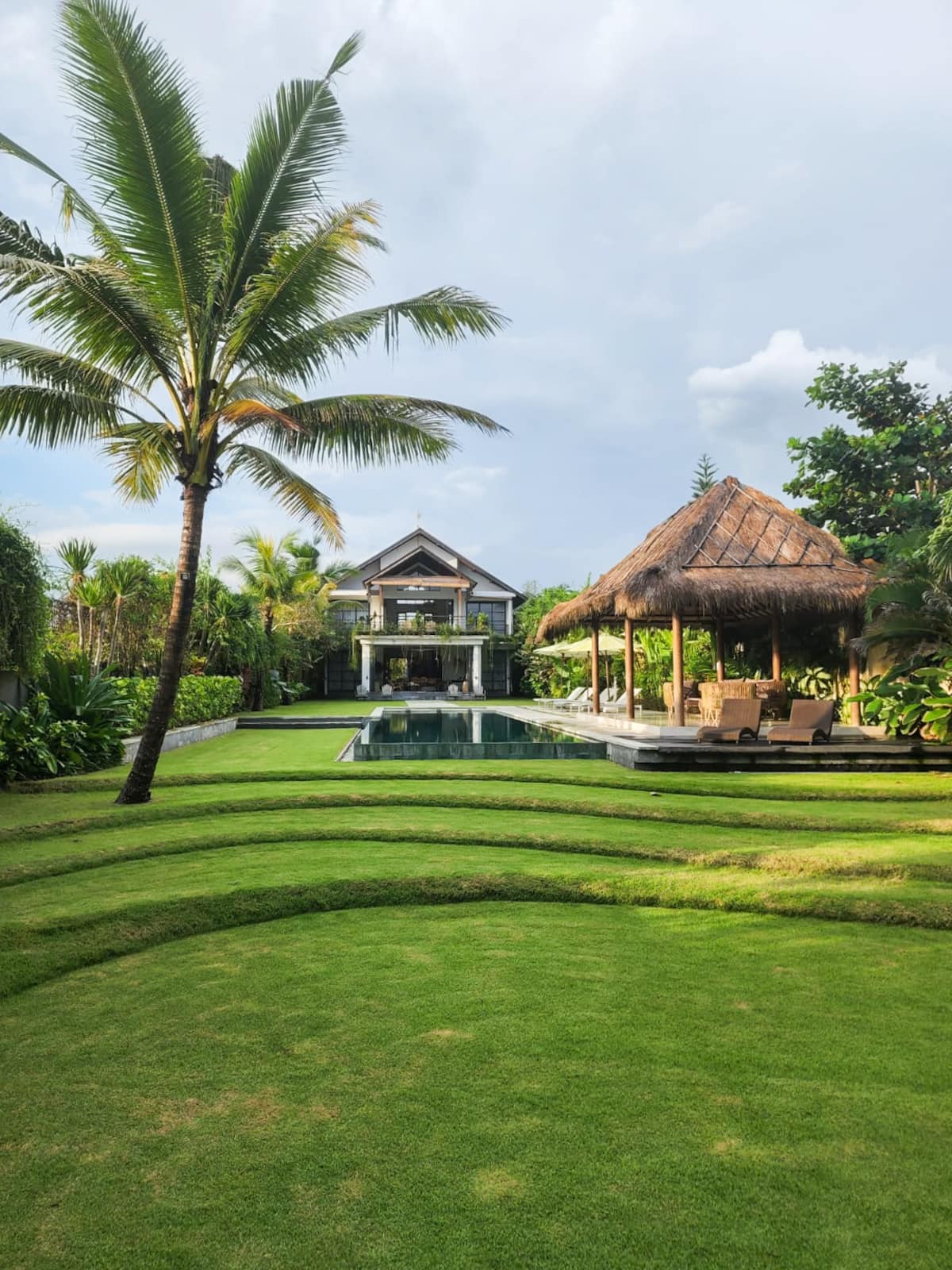 Luxury beachfront Villa Lux Tibubiu, Pasut beach property photograph